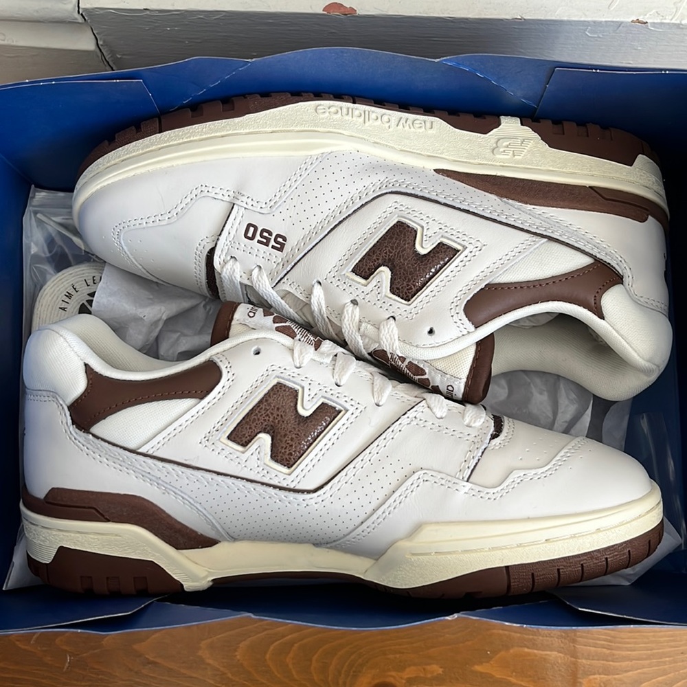 ALD x New Balance 550 | ALD / NB P550 Basketball Oxfords | Brown White